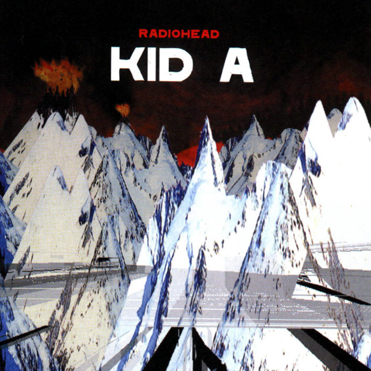 Risultati immagini per radiohead kid a album cover